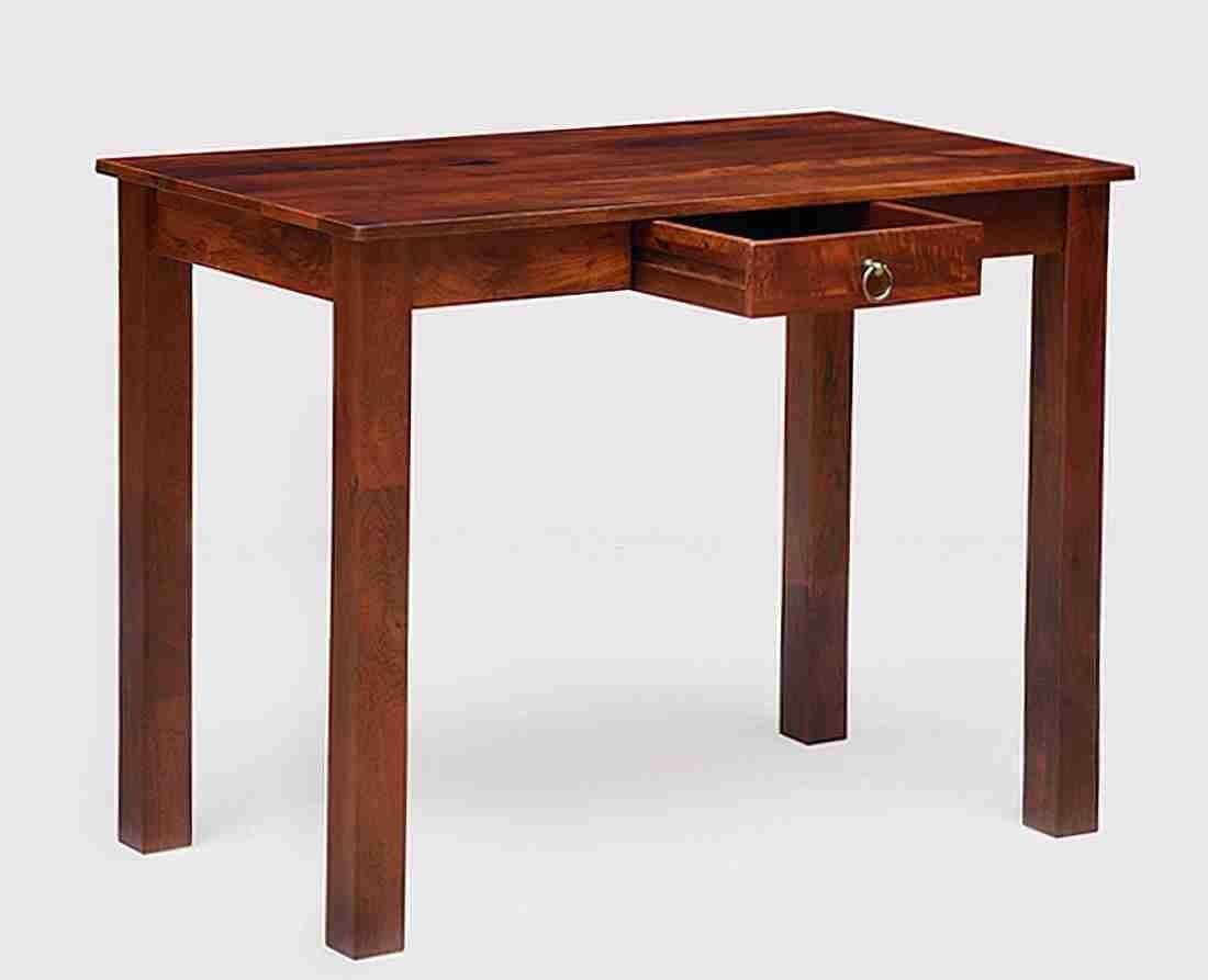 Madwoodk Sheesham Wood Office Table In Natural  Finish For Office & Home Furniture