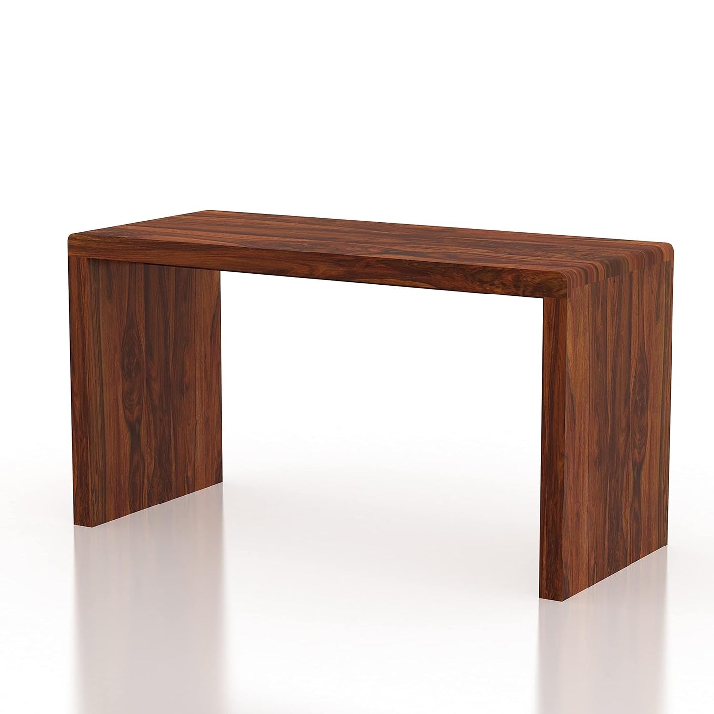 Madwoodk Sheesham Wood Office Table In Honey Oak Finish For Office & Home Furniture