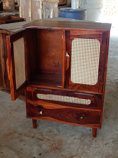 Madwoodk Sheesham Wood Chest Of Drawers In Walnut Honey Oak For Home Furniture